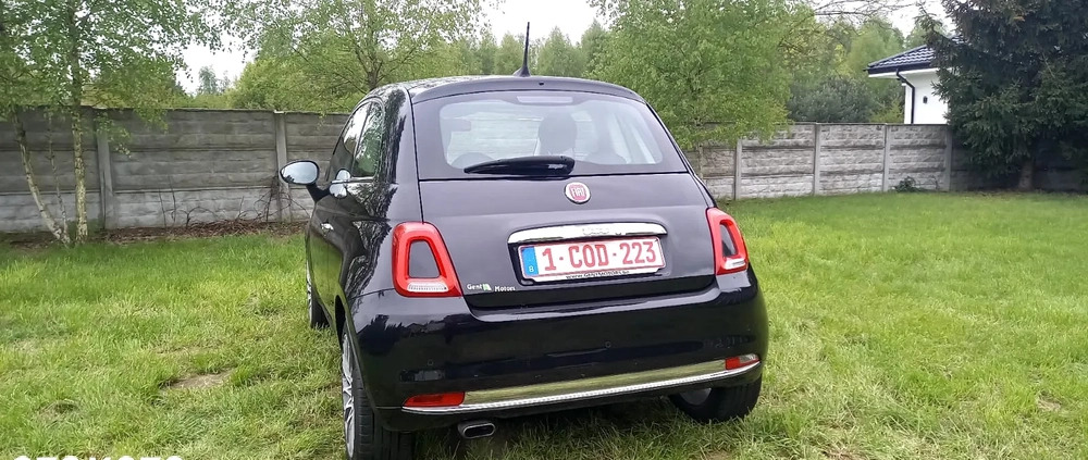 Fiat 500 cena 35900 przebieg: 103000, rok produkcji 2016 z Sieraków małe 562